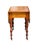 Late 18th Century Antique Federal Tiger Maple & Cherry Drop Leaf Dining Table For Sale - Image 10 of 12