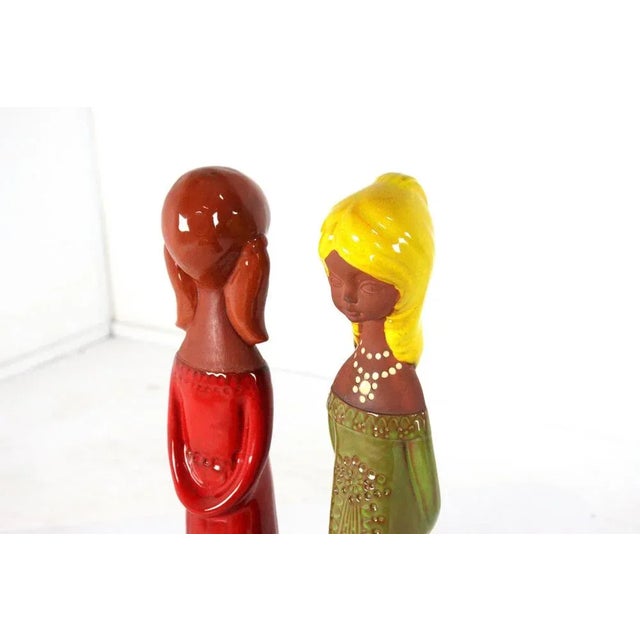 Ceramic Lady Figures from Goebel, Set of 2 For Sale - Image 12 of 16
