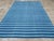 A Vintage Indian Flatweave Dhurrie Room size Carpet handmade during the Mid-20th century. Measures: 8' 8" x 12' 7"