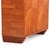 Wood Two Door Mahogany Parquet Cabinet, in the Manner of Jean-Michel Frank For Sale - Image 7 of 8
