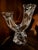 Beautiful crystal candelabra from France. I purchased during my travels in Europe.