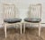 This is a gorgeous pair of vintage Danish Mid Century Modern Benny Linden style tailback dining chairs. Solid and sturdy,...