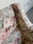 Floral Upholstered Lounge Chair Danish Mid-Century Modern 1970s For Sale - Image 9 of 11