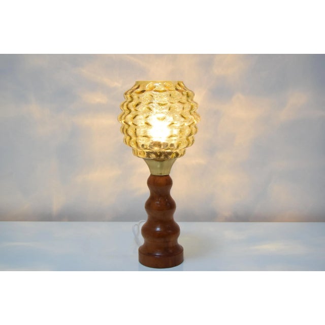 Mid-Century Czech Table Lamp, 1960s For Sale - Image 11 of 13