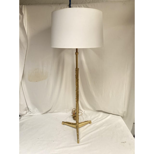 Large Bronze Lamp from Maison Baguès, 1950s For Sale - Image 13 of 13