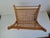Brown Mid-Century Wooden and Rattan Folding Magazine Rack, Former Czechoslovakia, 1960 For Sale - Image 8 of 18