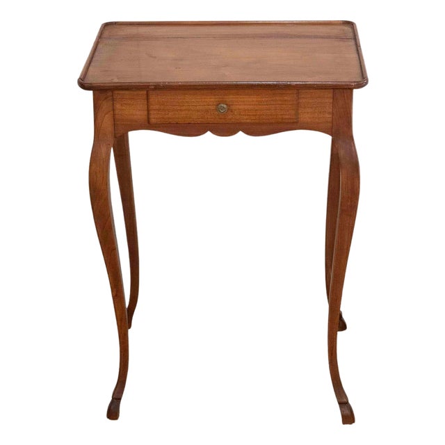 Small Louis XV Style Fruitwood Side Table, Early 20th Century For Sale