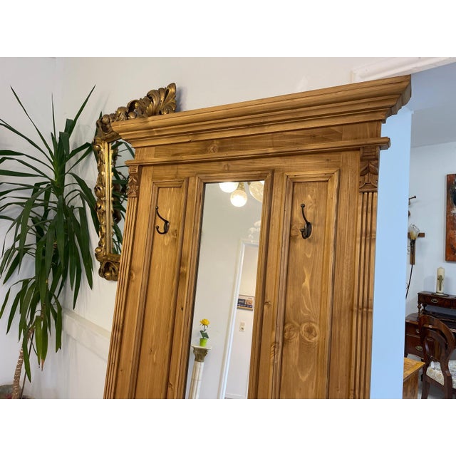 Wooden Farmehouse Wardrobe For Sale - Image 5 of 14