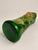 French Art Nouveau Belfort Vase in Enameled Emerald Green Glass by Legras Montjoye, 1900s For Sale - Image 11 of 12