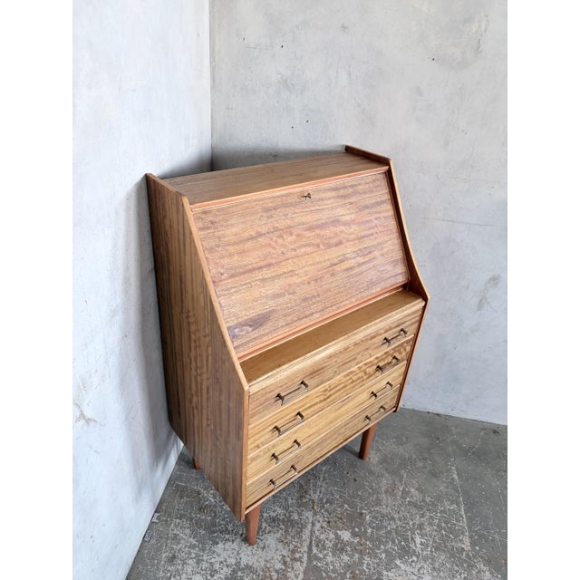 1970s Mid-Century Writing Bureau by Welters of Wycombe, 1970s For Sale - Image 5 of 6