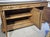 19th Century Bleached French Oak Hunt Buffet With Black Granite Top, Circa 1880 For Sale - Image 16 of 18