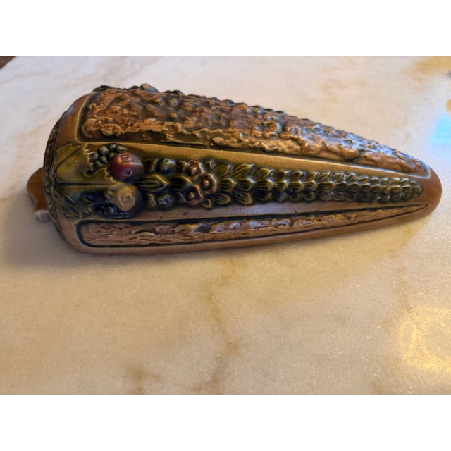 Roseville Pottery Antique Roseville Florentine Large Wall Pocket - 12.5"h - ca.1924 For Sale - Image 4 of 8