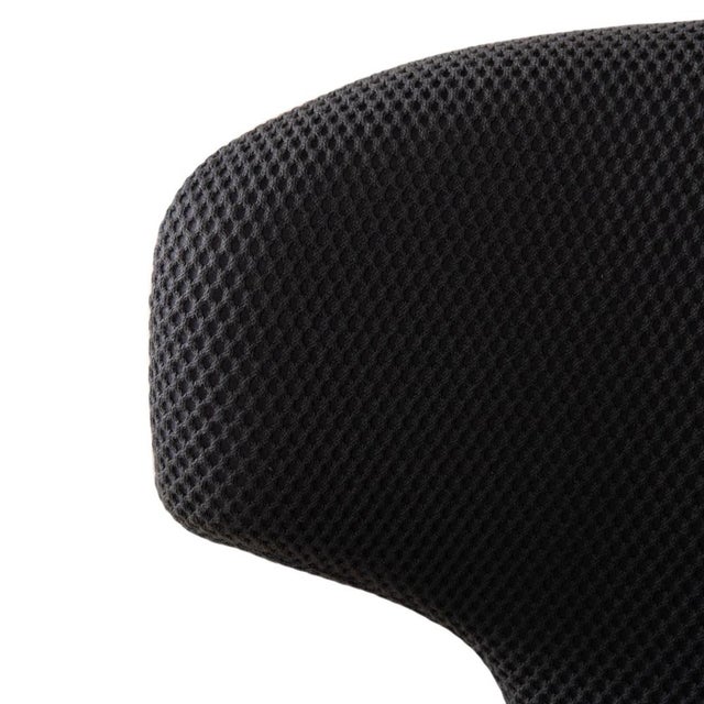 Modern Edito Swivel Armchair in Grey and White Upholstery from Roche Bobois For Sale - Image 3 of 14