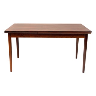 Vintage Danish Mid-Century Neils Otto Møller Rosewood Expandable Dining Table For Sale