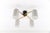 Mid-Century Modern Four-Armed Brass and Glass Lamp, 1950s For Sale - Image 4 of 13