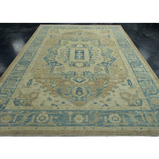 Turkish Oushak Rug 8'3" x 11'3" #18001 Explore a curated collection of hallway runners, wool rugs, and handmade...