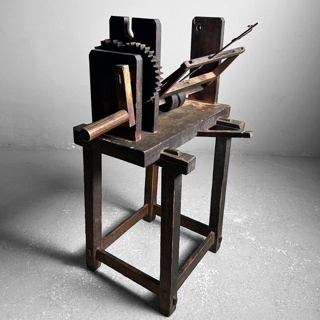 Meiji Era Itomaki Spinning Wheel, Japan, 1890s For Sale - Image 9 of 12