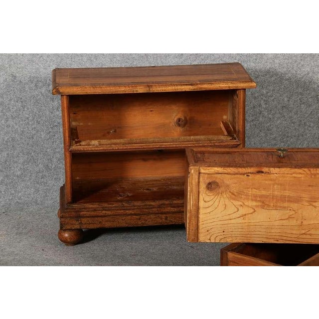 Brown 19 Century Baroque Walnut Chest of Drawers, 1850s For Sale - Image 8 of 18