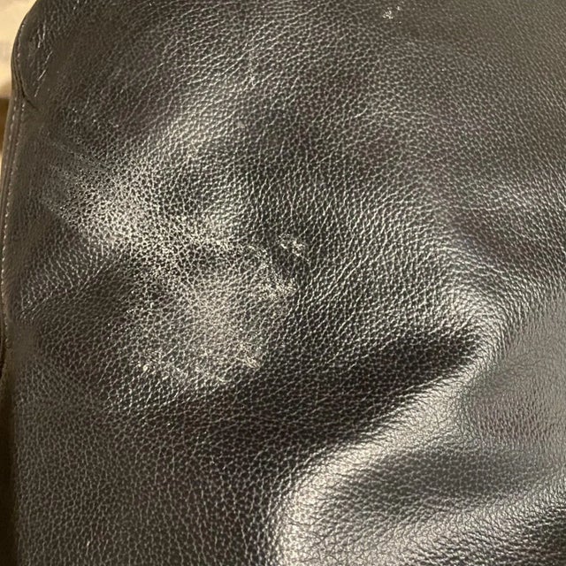 1976 Style Mario Marenco Italian Leather Lounge Chairs by Arflex Italy For Sale - Image 10 of 13