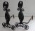 Andirons Attrib Addison Mizner Workshop For Sale - Image 12 of 13