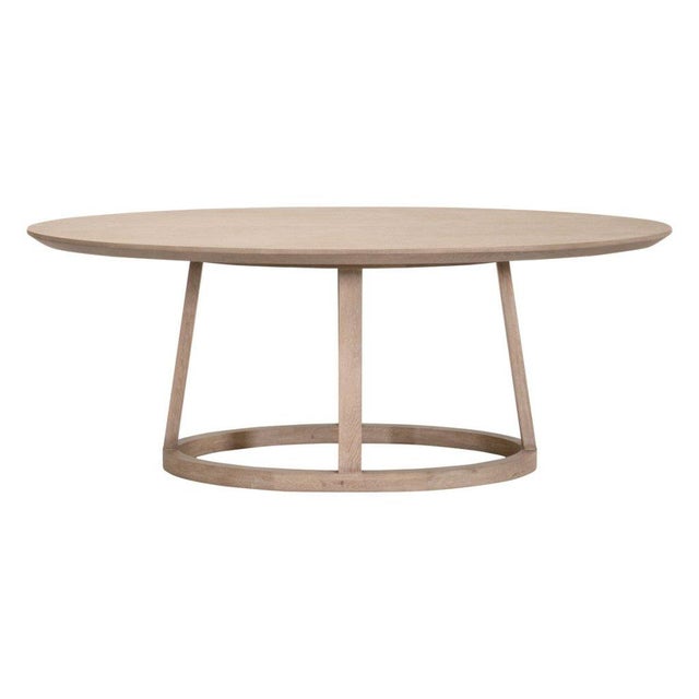 With its timeless silhouette and refined materials, this Reeves Oval Dining Table by Essentials For Living offers a...