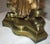 19th Century Antique French Bronze Gilt Candelabra Lamp For Sale - Image 4 of 12