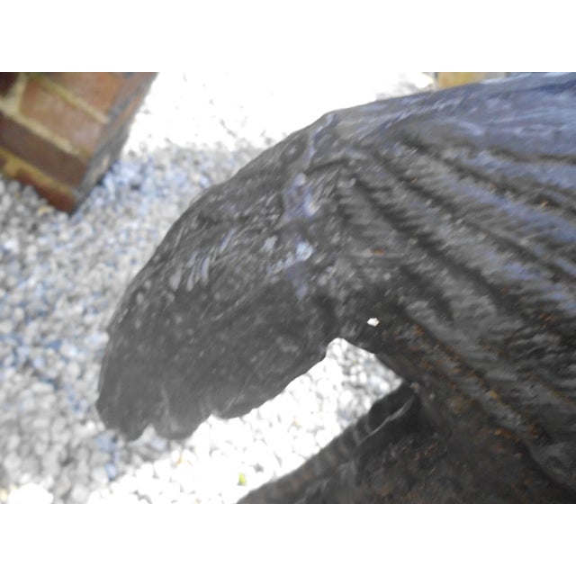 Metal Vintage Bronze Cranes, 1970s, Set of 3 For Sale - Image 7 of 18