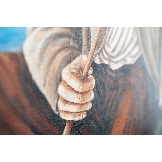 Agnelli, 2000, Oil Picture on Canvas, Framed For Sale - Image 12 of 16