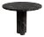 Zade Alexander Black Marble Round Dining Table 40" For Sale