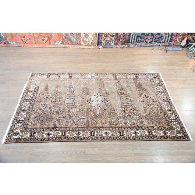 Vintage Bakhtiari Rug For Sale - Image 4 of 14