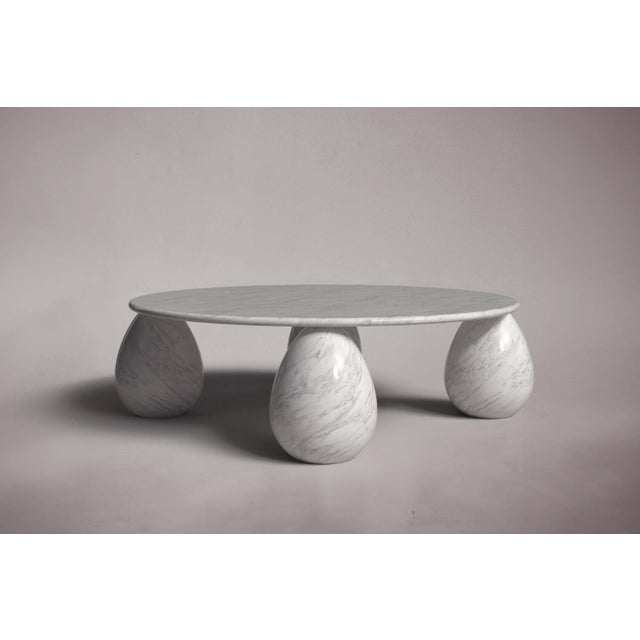 Crafted and hand-finished from Italian Carrara Marble. Italian Carrara can be honed and polished for a matte finish that...