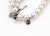 Mid 20th Century Pearls & Pink Sapphire 18k White Gold Triple Strand Bracelet For Sale - Image 4 of 6