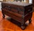 1920s Antique 1920’s Crocodile Leather Steamer Trunk Coffee Table For Sale - Image 5 of 8