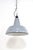 Industrial Vintage Enamel Pendant Lamp, 1950s For Sale - Image 3 of 9