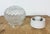 Vintage White Porcelain Ceiling Light, 1970s For Sale - Image 6 of 13