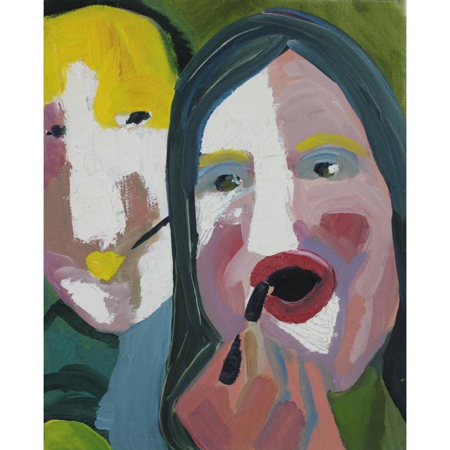 Inés Silvalde, You Can Look, Oil on Canvas, 2018 For Sale - Image 9 of 9