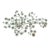 Rizzo Wall Sculpture, Burnt Iron Finish, Freeform Discs, 35.5" X 24" For Sale