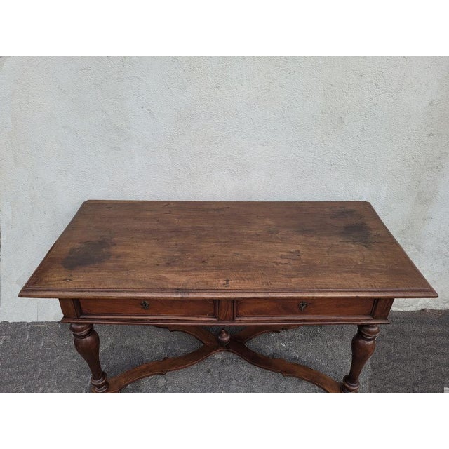 Brown Large Palais Genoa Ceremonial Table, 17th Century For Sale - Image 8 of 18