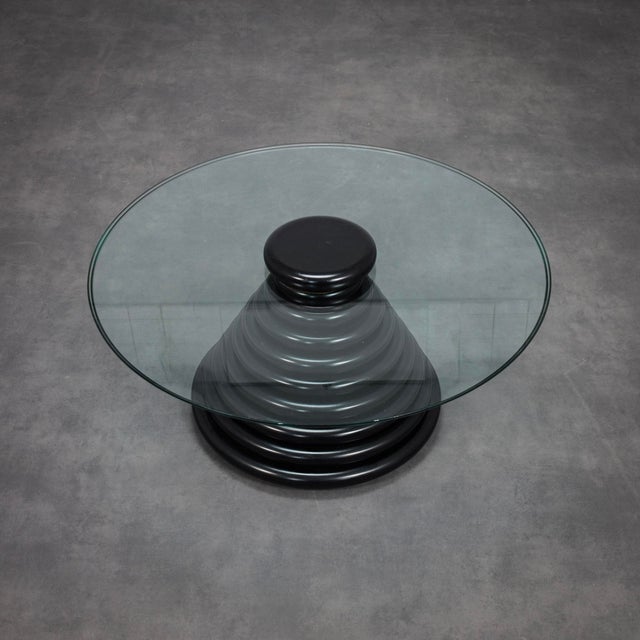 Italian Postmodern Sculptural Coffee Table, 1980s For Sale - Image 4 of 7