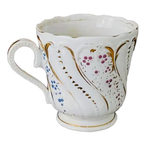 Austrian Biedermeier Porcelain Tea Cup