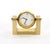 Tiffany & Co. Gilt Bronze Rectangular Desk Clock/ Adjustable Tilting Mechanism For Sale - Image 9 of 9