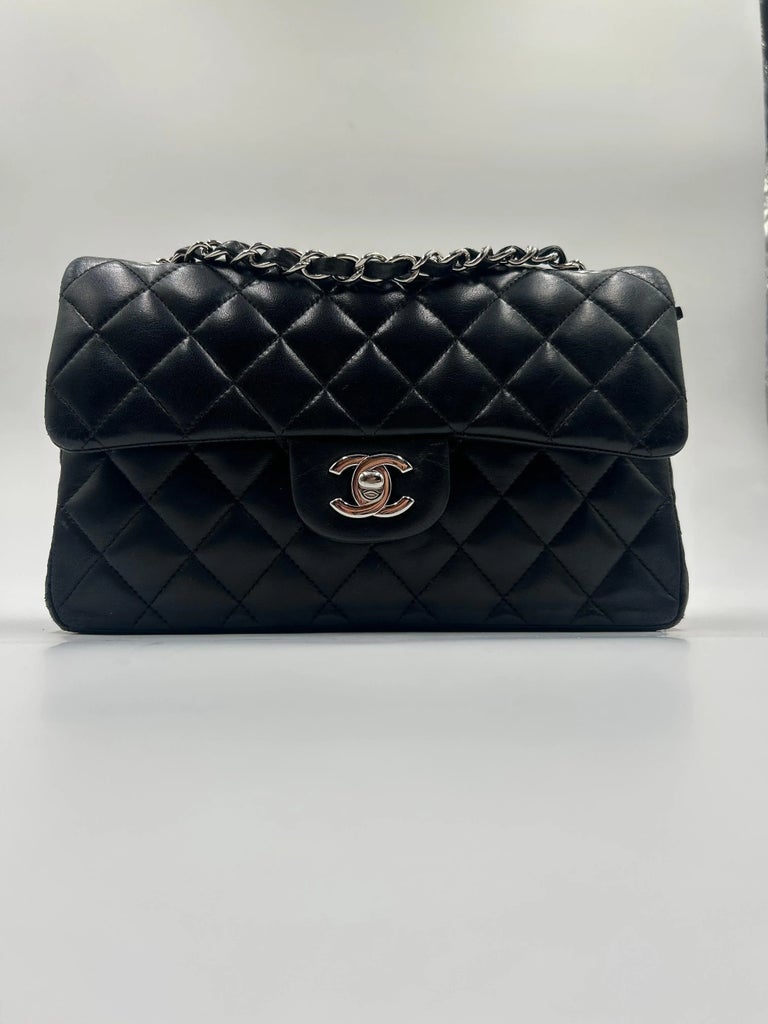Chanel Classic 11.13 Black Leather Bag 2011 | Chairish