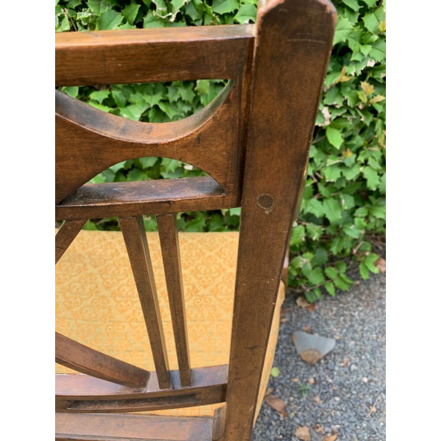 Walnut Regency Style Dining Chairs -Set of 6 For Sale In Philadelphia - Image 6 of 13
