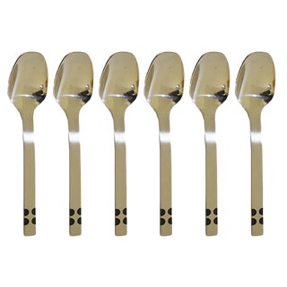 Model 2200 Jubilee Cutlery Set by Helmut Alder for Amboss, 1967, Set of 6 For Sale