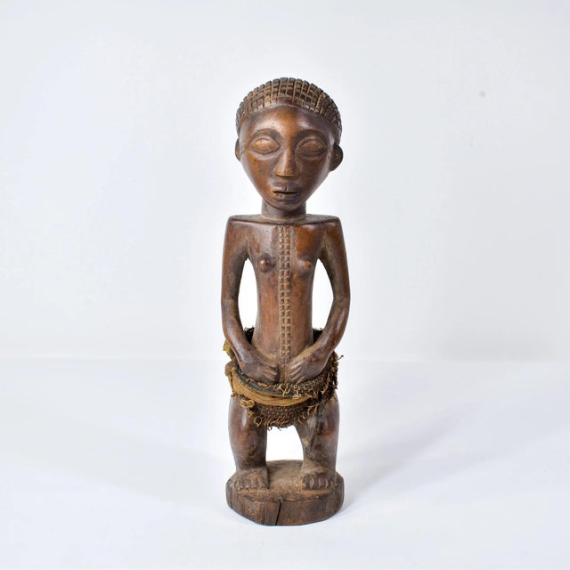 Early 20th Century Tabwa Figure Miniature 11 Inch For Sale - Image 10 of 12