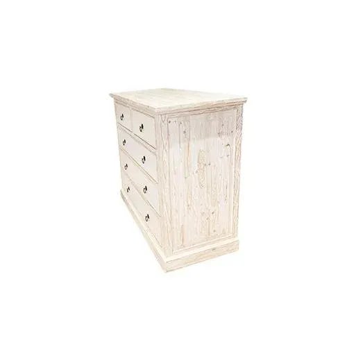 1990s Asian White Wash Dresser For Sale - Image 4 of 7