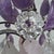 19th Century Opulent French Louis XV Huge Natural Rose Quartz, Amethyst and Clear Quartz Rock Crystal Girandole, Table Lamp For Sale - Image 11 of 18