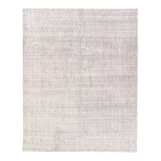 Pasargad DC Gray Color Fine Hand Knotted Modern Rug For Sale