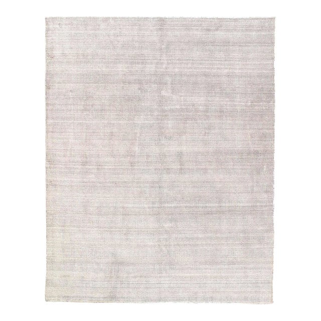 Pasargad DC Gray Color Fine Hand Knotted Modern Rug For Sale