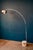 Italian Space Age Arc Floor Lamp in Marble and Chrome, 1970s For Sale - Image 11 of 16